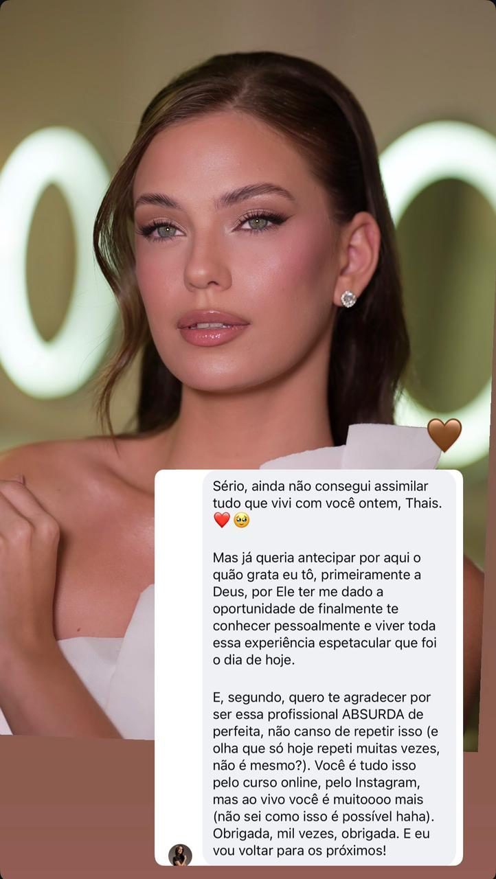 Depoimento de aluna sobre o aprendizado no V.I.P