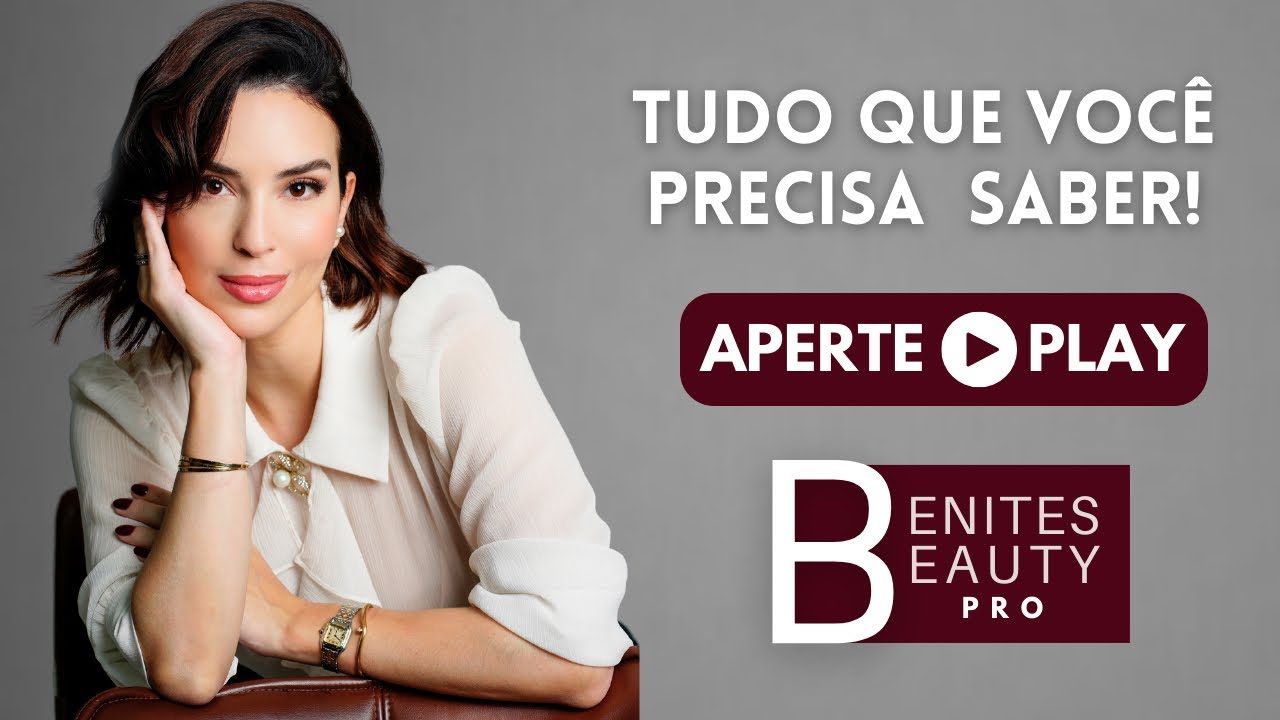 Thaís Benites apresentando o Benites Beauty Pro